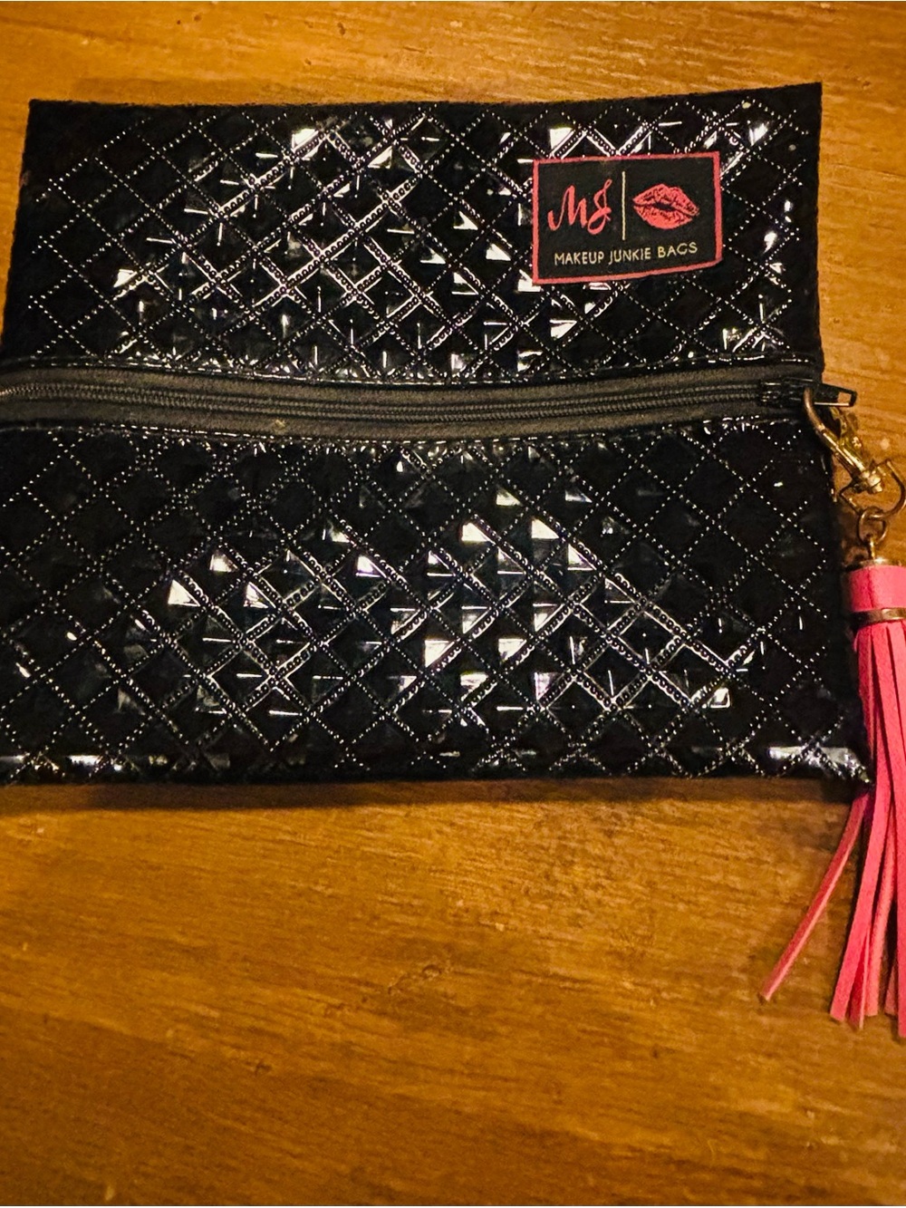 Medium Makeup Junkie Bag & Keychain size Makeup Junkie Bag - Picture 4 of 5